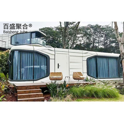 Kleines Modularhaus Perfekte Raumkapsel für Reisen Resort und Landschaftsdekoration