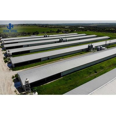 Maßgeschneiderte Ausrüstung aus Stahl für die Hühnerzucht