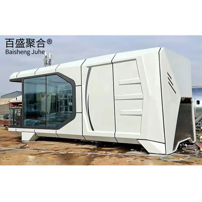 Kleines Modularhaus Perfekte Raumkapsel für Reisen Resort und Landschaftsdekoration