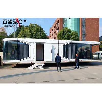 Kleines Modularhaus Perfekte Raumkapsel für Reisen Resort und Landschaftsdekoration