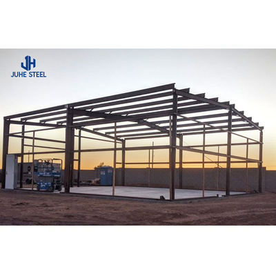Leichte Stahlkonstruktion Vorgefertigtes Lagerwerk Werkstatt Hangar Garage Bauprojektion