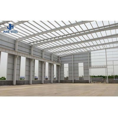 Leichte Stahlkonstruktion Vorgefertigtes Lagerwerk Werkstatt Hangar Garage Bauprojektion