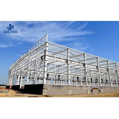 Leichte Stahlkonstruktion Vorgefertigtes Lagerwerk Werkstatt Hangar Garage Bauprojektion