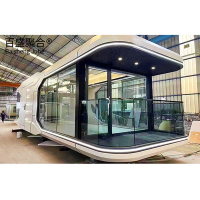 2023 Aluminium-Weltraumkapsel Mobil integriertes Haus Transport und Ladung Spezialladung