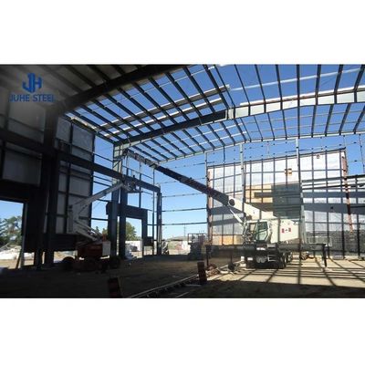Vorgefertigte Modulstahlkonstruktion Metalllager Gebäude Baustoffe Werkstatt
