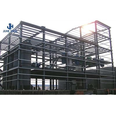 Vorgefertigte Modulstahlkonstruktion Metalllager Gebäude Baustoffe Werkstatt