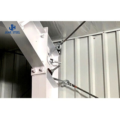 Metallbau-Warehouses Leichtstahl-Strukturrahmen für vorgefertigte Gebäude