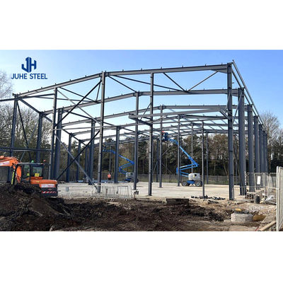 Schnellbau Metalllager Bausätze mit Stahlrahmenstruktur und modernem Design