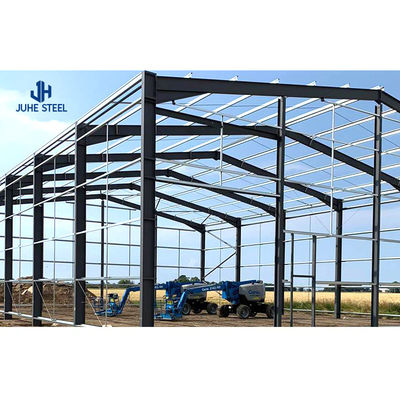 Schnellbau Metalllager Bausätze mit Stahlrahmenstruktur und modernem Design