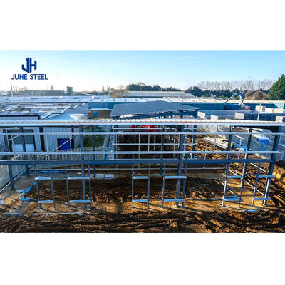 Schnellbau Metalllager Bausätze mit Stahlrahmenstruktur und modernem Design