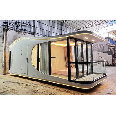 Carport 20ft 40ft kundenspezifisches modernes, vorgefertigtes Mobilhaus Smart Apple Cabin Fertighaus