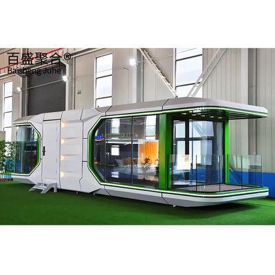 Carport 20ft 40ft kundenspezifisches modernes, vorgefertigtes Mobilhaus Smart Apple Cabin Fertighaus
