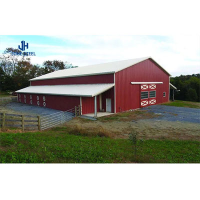 Solid H-Shape Steel Beam Livestock Shelter für lebende Rinder und Ziegen