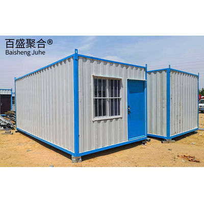 Gewerbliche vorgefertigte verstärkte mobile Lagerhäuser Flat Pack Container Homes Q235 Q235B Q355 Q355B