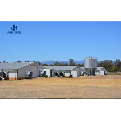Solid H-Shape Steel Beam Livestock Shelter für lebende Rinder und Ziegen
