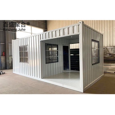 Gewerbliche vorgefertigte verstärkte mobile Lagerhäuser Flat Pack Container Homes Q235 Q235B Q355 Q355B