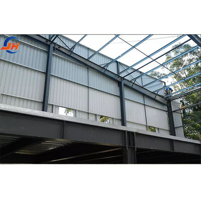 Leichte Stahlkonstruktion Stahlwerkstatt Hangar Showroom Supermarktgebäude