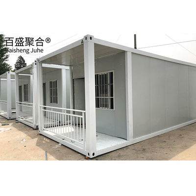 Gewerbliche vorgefertigte verstärkte mobile Lagerhäuser Flat Pack Container Homes Q235 Q235B Q355 Q355B