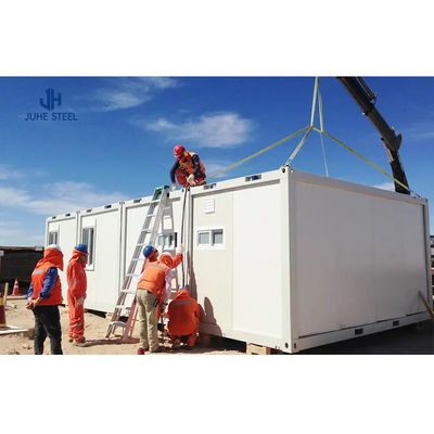 Gewerbliche vorgefertigte verstärkte mobile Lagerhäuser Flat Pack Container Homes Q235 Q235B Q355 Q355B