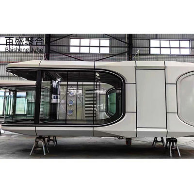 Transport und Ladung Vereinfachte 20ft Flat Pack Container House für Raumkapsel Leben