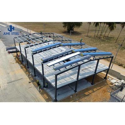 Leichtstahl Q355 Q235 Hauptrahmen Kurze Bauzeit Vorgefertigtes Lager