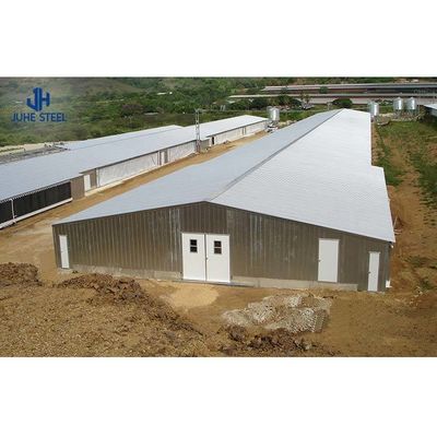Q235B Metalllager aus schwerem Stahl, vorgefertigt, für Schafe, Ziegen, Rinder und Kühe
