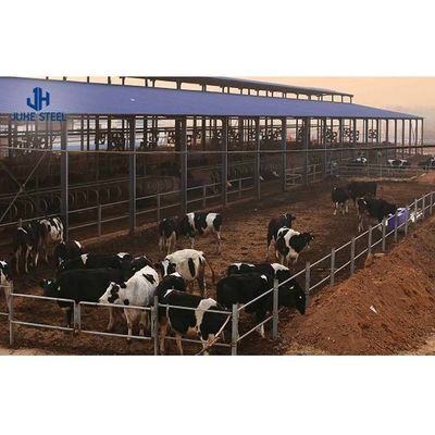 Q235B Metalllager aus schwerem Stahl, vorgefertigt, für Schafe, Ziegen, Rinder und Kühe