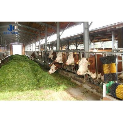 Q235B Metalllager aus schwerem Stahl, vorgefertigt, für Schafe, Ziegen, Rinder und Kühe