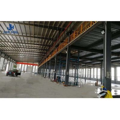 Leichtstahl Q355 Q235 Rahmen Vorgefertigte Stahlkonstruktion Hangar für Lager Werkstatt Haus