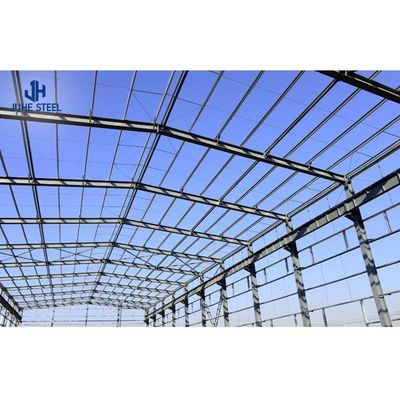 Leichtstahl Q355 Q235 Rahmen Vorgefertigte Stahlkonstruktion Hangar für Lager Werkstatt Haus