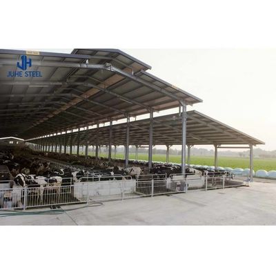 ASTM-Standard-vorgefertigte Stahlrahmenhäuser für den Bau von Kuhschuppen