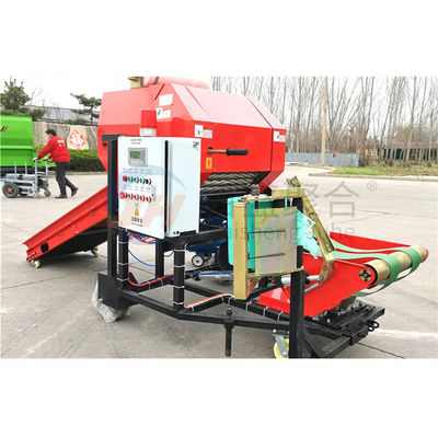 Stahlbau und Viehzucht Bau 80 kg Rundhalmbaler mit Schneidservice