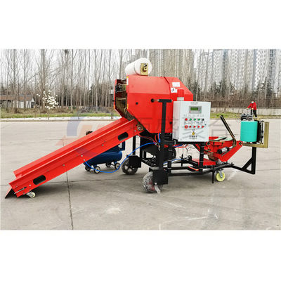 Stahlbau und Viehzucht Bau 80 kg Rundhalmbaler mit Schneidservice