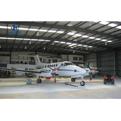 Prefabrizierte Stahlkonstruktion Flugzeughangar mit ISO9001 2008/CE/BV Zertifikat
