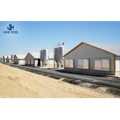 Vorgefertigtes Milchviehzuchtschuppen mit Sandwich-Panel und PVC-Fenster