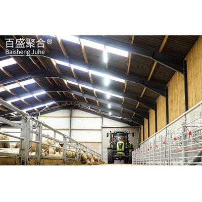 Hot Galvanizing Stahl Schweinehaus und Viehzucht / Kuh / Schafställe Stahl Geflügelstall Baumrahmen