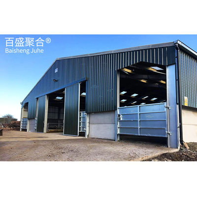 Q235B/Q345B Struktur aus kohlenstoffarmem Stahl Vorgefertigtes Schweinehaus