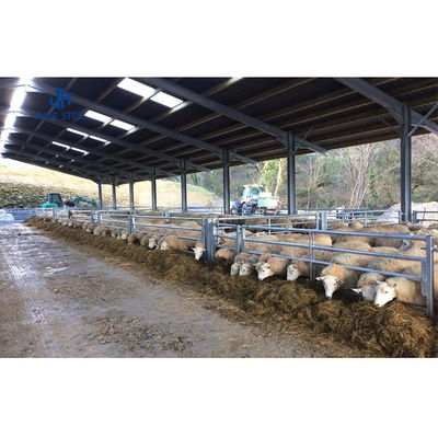 Niedrigkohlenstoff Q235/Q345 Metallpferdeschuppen Fertigung Metallpferdeschuppen