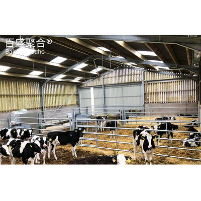 Niedrigkohlenstoff Q235/Q345 Metallpferdeschuppen Fertigung Metallpferdeschuppen