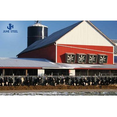 Stahl-Metall-Schuppen Kuh-Schweinehäuser Fertigbau Geflügelhaus Rolltürenbau