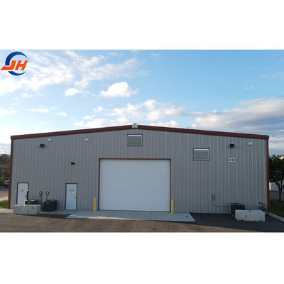 Vorläufige Lagerhalle Stahlschuppen Modularer vorgefertigter Breitbau für Hangar-Garage