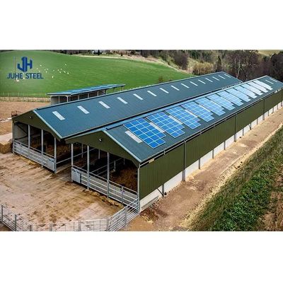 Q235/Q345 Pferdehalle Metallgebäude Prefab Metallpferdehalle OEM ODM