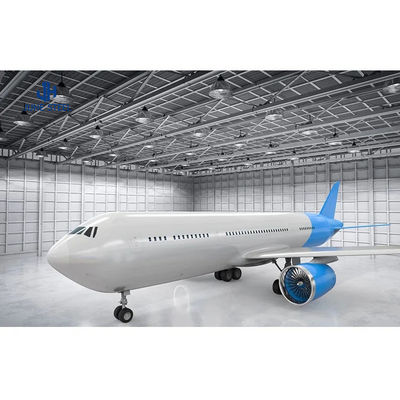 Raumrahmen Flugzeug-Hangar-Dach für AiSi Standard Stahlstruktur Flugzeug-Hangar-Schuppen