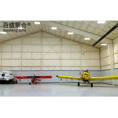 Massiv H-förmige Stahlbalken Stahlstruktur Modularflugzeug-Hangar Gebäude Lager