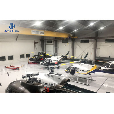 Windbeständige Gebäude Massiv-H-förmige Stahlbalken-Hauptrahmen für persönliche Jet-Hangar
