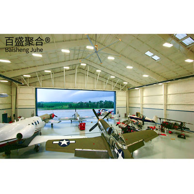 Painted Steel Aircraft Hangar mit vorgefertigter Struktur und C.Z. Shape Steel Channel