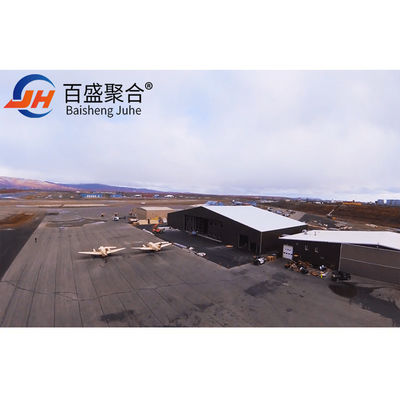 Q235B / Q345B Kohlenstoffarme Stahlvorgefertigte Metallgebäude Vorgefertigte Stahlrahmengebäude