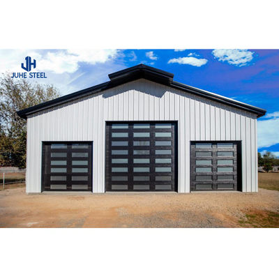 Q235B/Q345B Garagenhaus mit vorgefertigter Struktur aus Kohlenstoffarmem Stahl