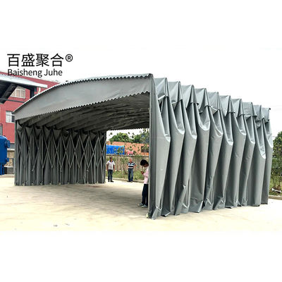 Stahlmaterial Rückziehbares Carport Klappgaragen-Tent für Wohnwagen und Carport