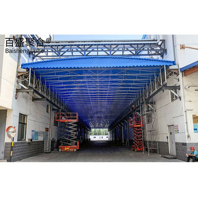 Stahlmaterial Rückziehbares Carport Klappgaragen-Tent für Wohnwagen und Carport
